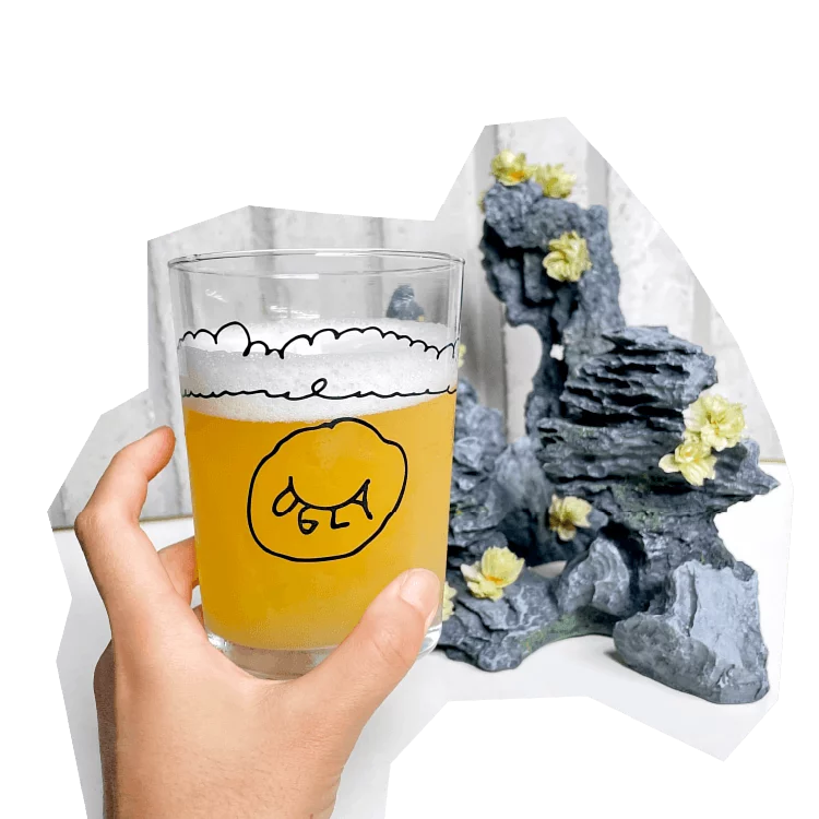 撥雲霧見蓬萊仙島 Hazy IPA-12x330ml 酒色
