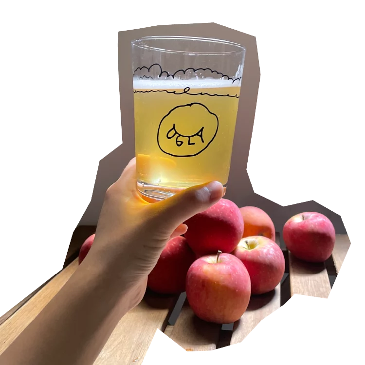 嘶!酒花蘋果酒 Hoppy Apple Cider-12x330ml 酒色