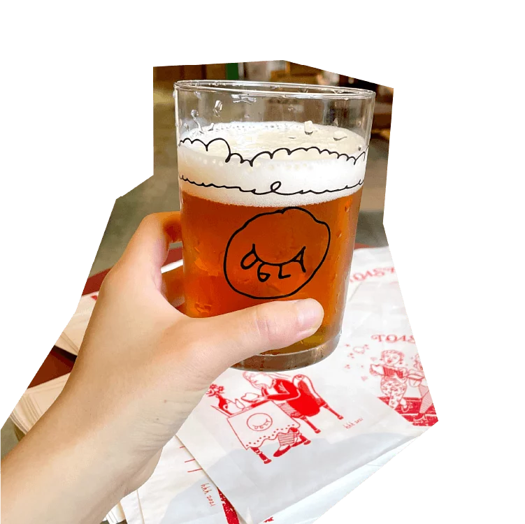 吐司去(掉的)邊大冰紅 TOASTea-12x330ml 酒色