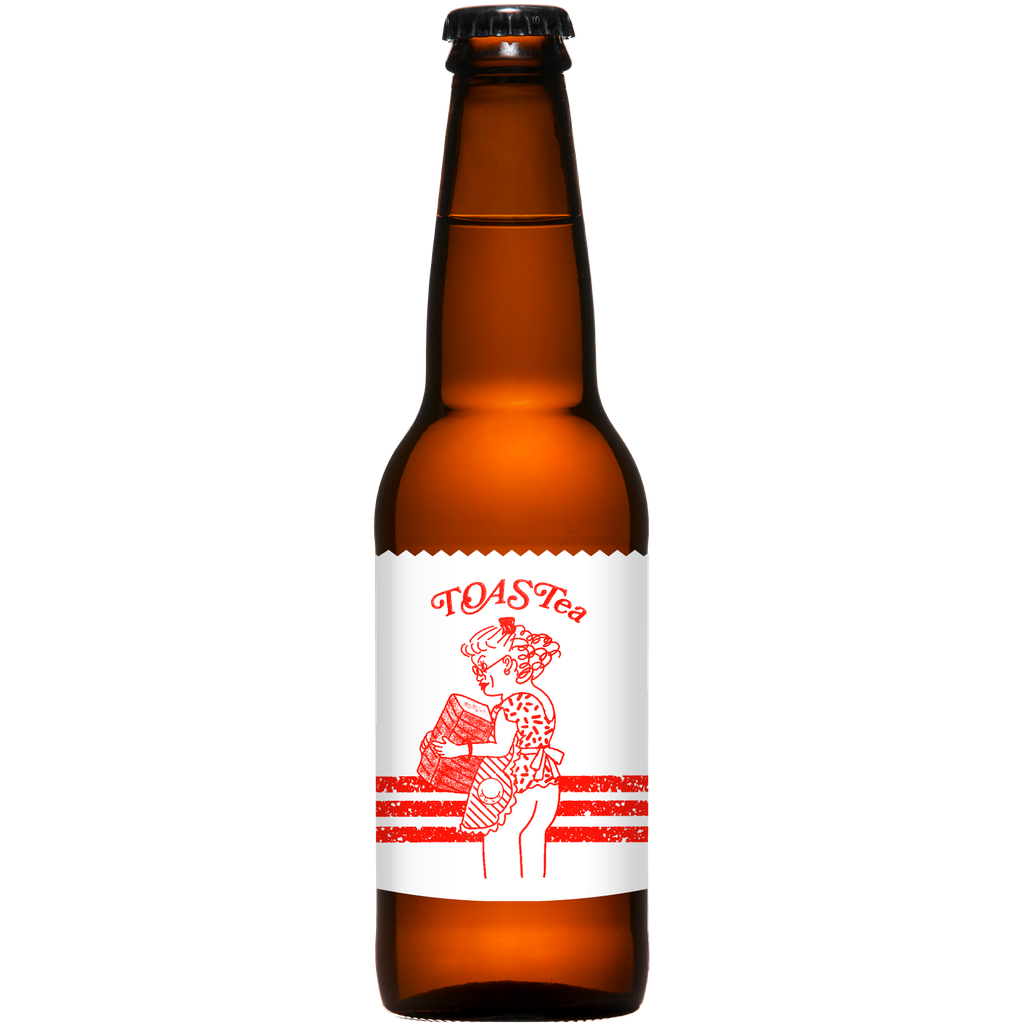 吐司去(掉的)邊大冰紅 TOASTea-12x330ml